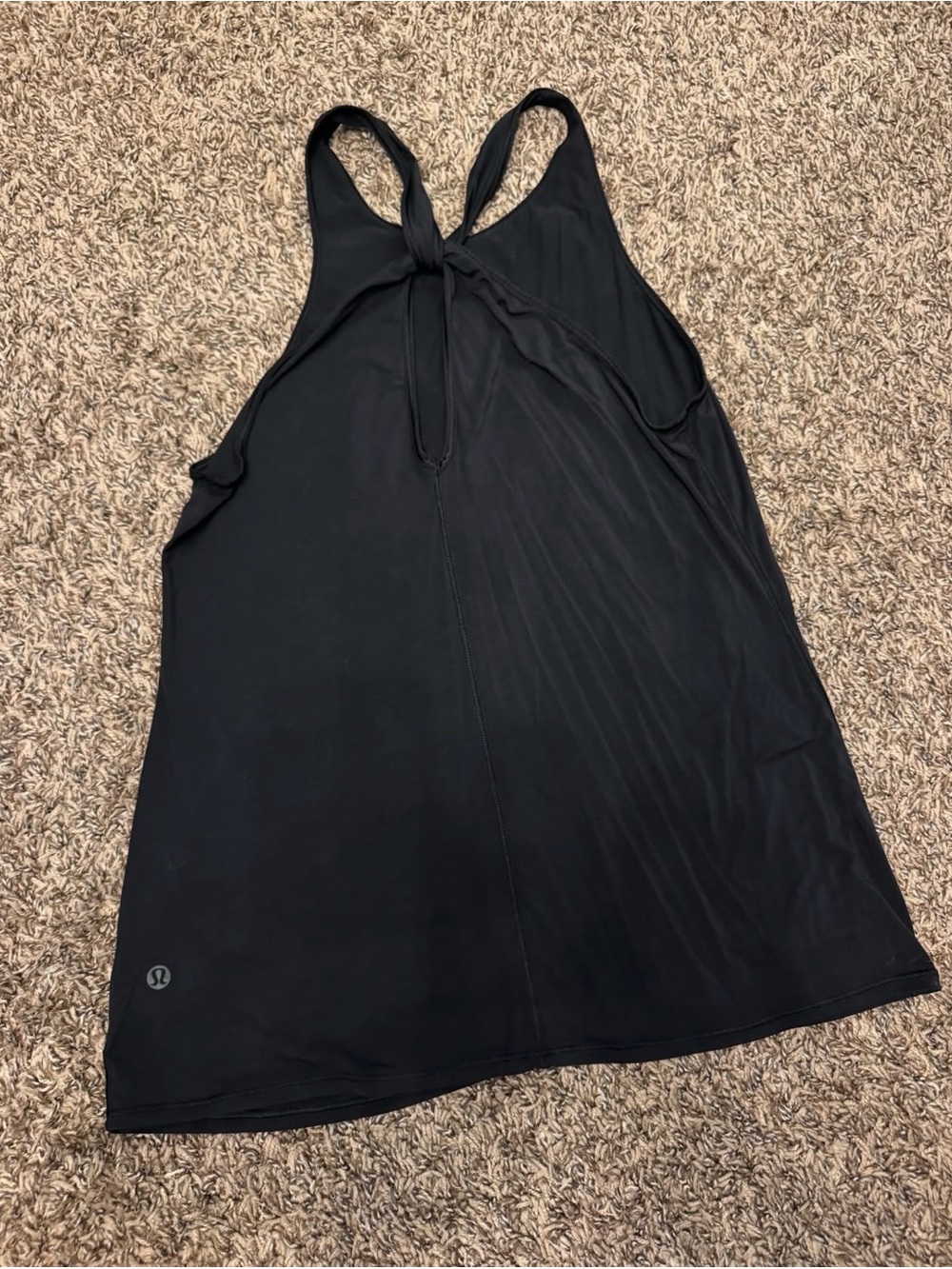 lululemon athletica Black Tank Top